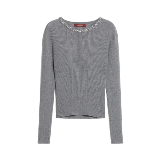 Long-Sleeved Wool Sweater