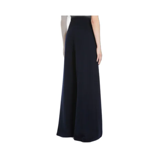 Wide Leg Knitted Trousers