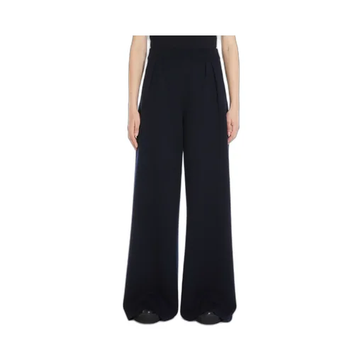 Wide Leg Knitted Trousers