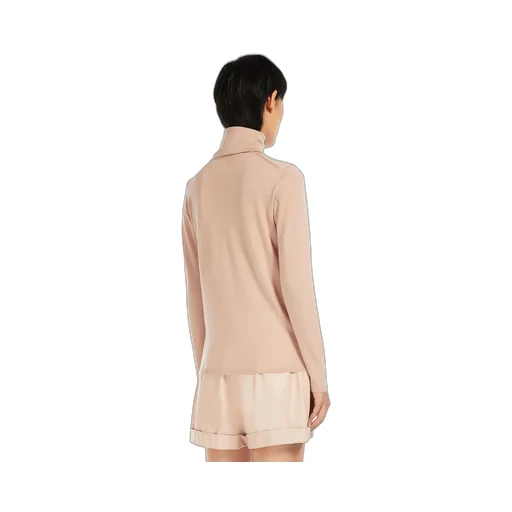 High-Neck Virgin-Wool Jumper
