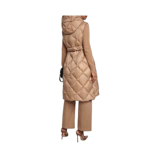 Sleeveless Quilted Cotton Suit