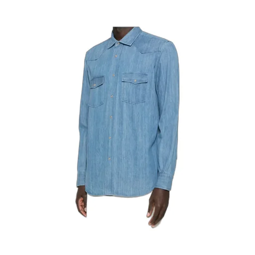 Button-Down Long-Sleeved Shirt