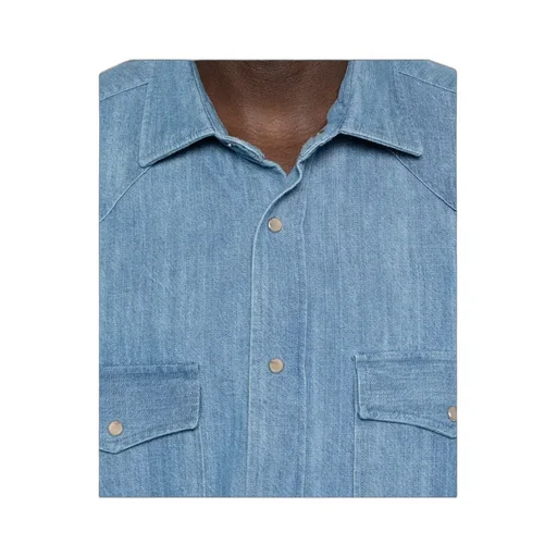 Button-Down Long-Sleeved Shirt