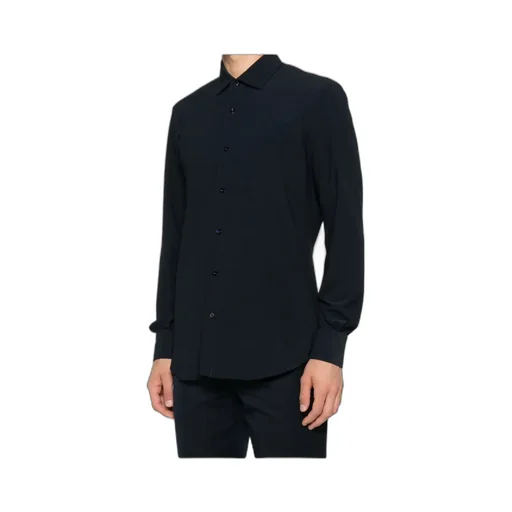 Button-Down Long-Sleeved Shirt