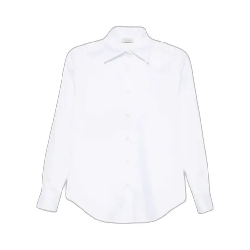Gea Button-Down Long-Sleeve Shirt