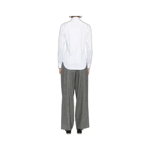 Gea Button-Down Long-Sleeve Shirt
