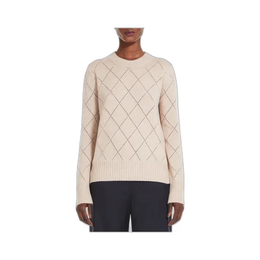 Round-Neck Long-Sleeved Sweater