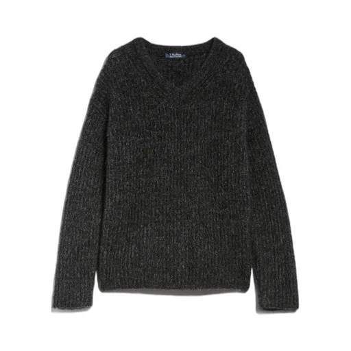 Rib Knitted Wool Sweater