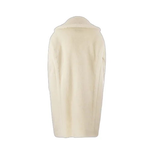 Faux-Fur Double-Breasted Coat