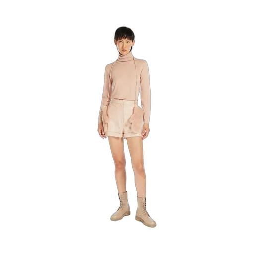 High-Neck Virgin-Wool Jumper