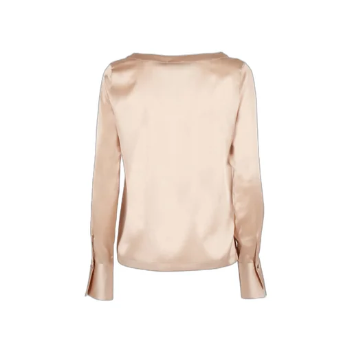 Button-Sleeve Mask Shirt