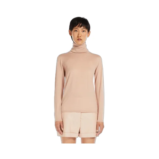 High-Neck Virgin-Wool Jumper