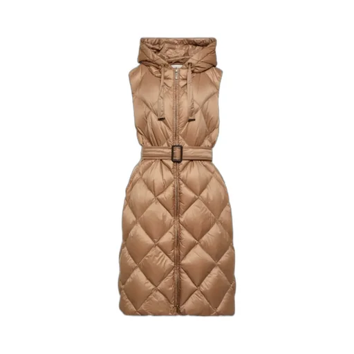 Sleeveless Quilted Cotton Suit