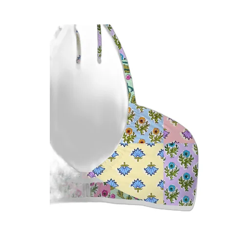 Flower Patch Triangular Swimsuit