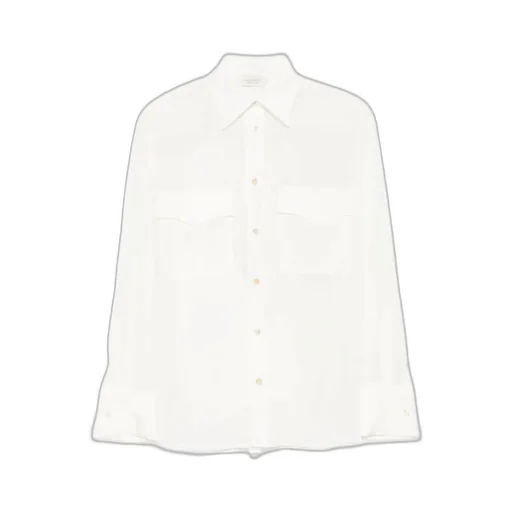 Lapel Long Sleeve Shirt
