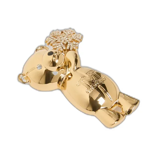 Metal Teddy Bear Brooch