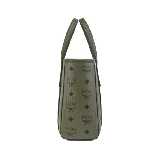 Mini Toni Visetos-Monogram Top-Zip Tote Bag