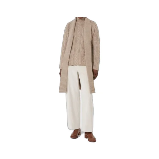 Tied Waist Long Cardigan