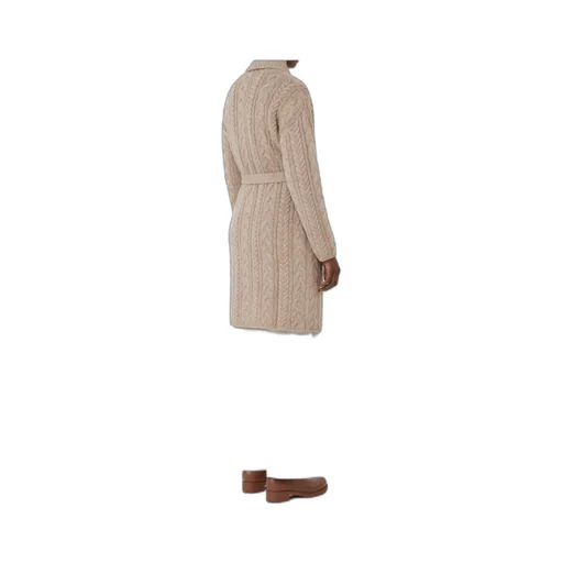 Tied Waist Long Cardigan
