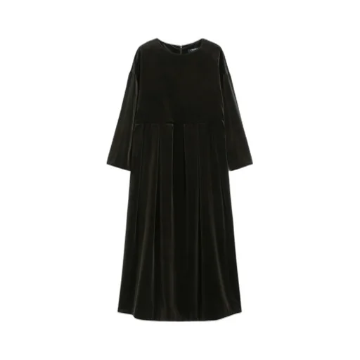 Cotton Velvet Dress