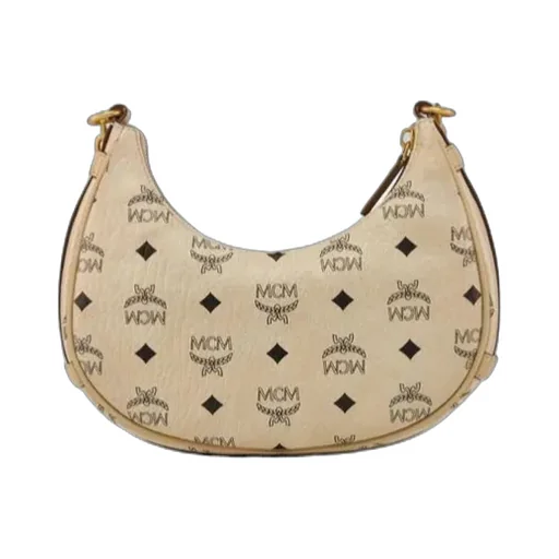Aren Crescent Hobo Bag In Visetos