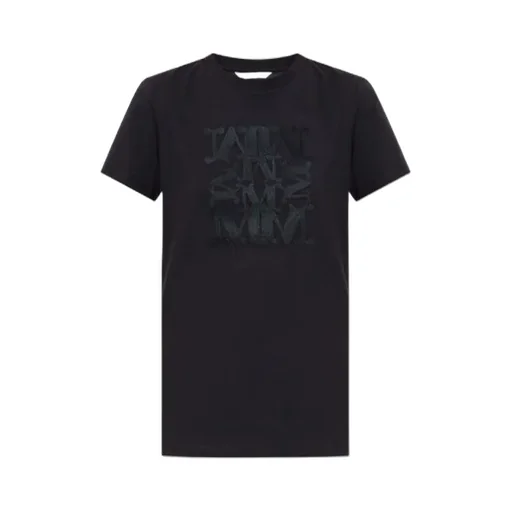 Logo Embroidered Crewneck T-Shirt
