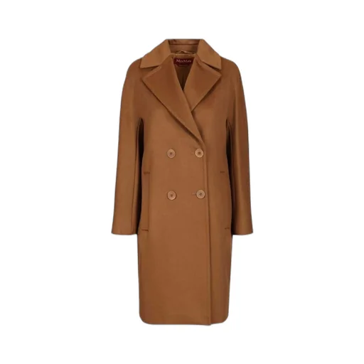 Long-Sleeved Lapel Coat