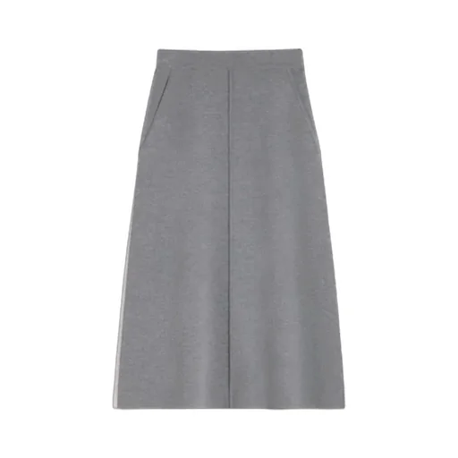 Viscose Wool Yarn Knitted Skirt