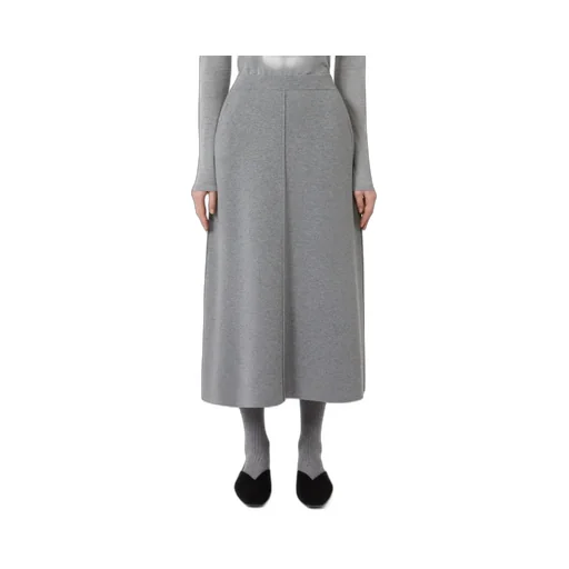 Viscose Wool Yarn Knitted Skirt