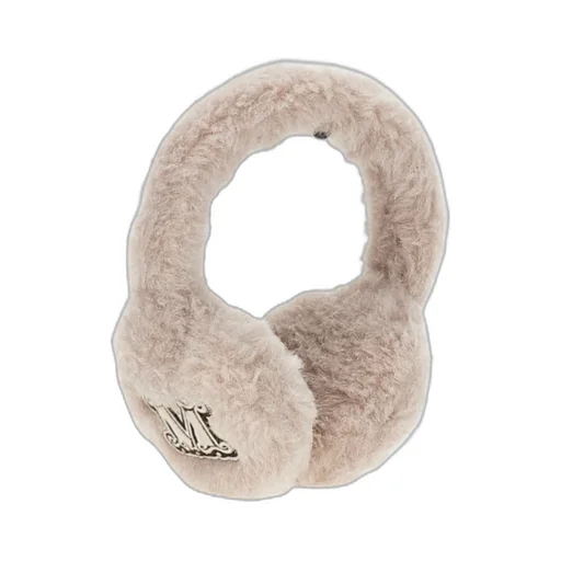 Alpaca And Wool Teddy Fabric Earmuffs