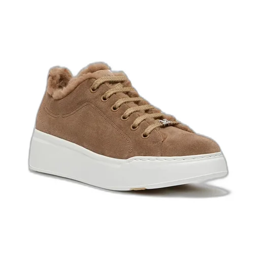 Tmaxi Round-Toe Lace-Up Sneakers