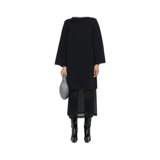 Viscose And Wool Yarn Dress
