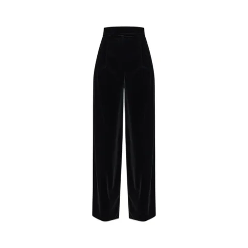 Sateen Velvet Trousers