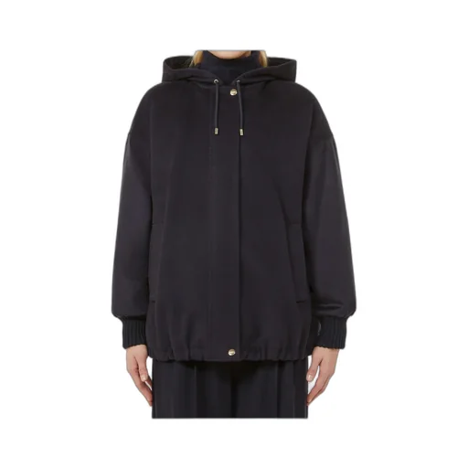 Drawstring Long-Sleeved Coat