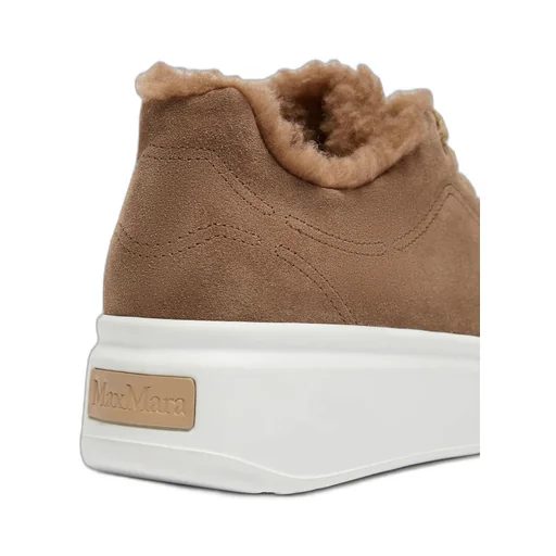 Tmaxi Round-Toe Lace-Up Sneakers