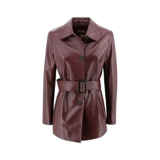 Studio Button-Up Belted Jacket