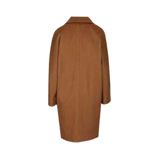 Long-Sleeved Lapel Coat