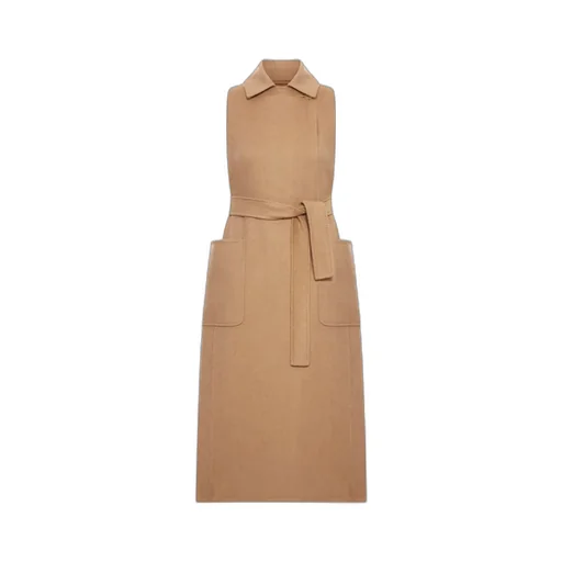 Berlina1234 Belted Sleeveless Coat