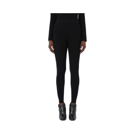Wool And Cashmere Knit Leggings