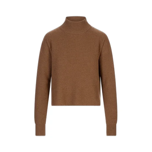 Studio Mock Neck Ribbed Jumper