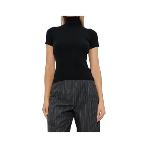 High-Neck Knitted Jumper