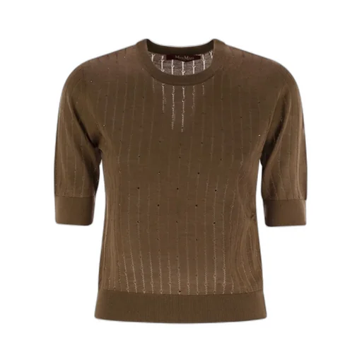 Pila Embellished Crewneck Jumper