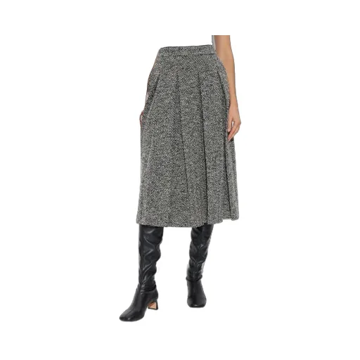 Herringbone Pattern Skirt