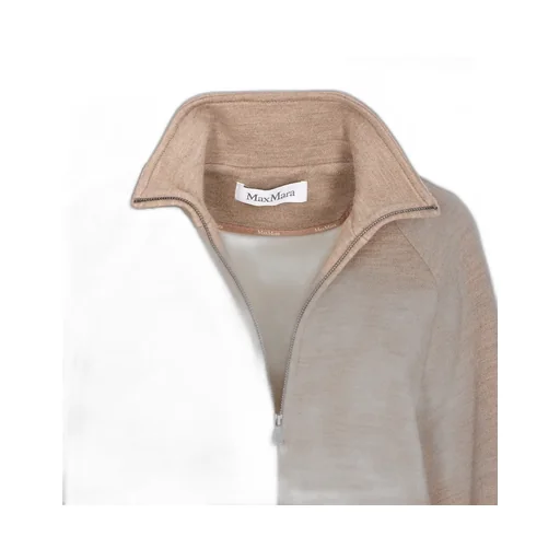 Frine High-Neck Zipped Sweatshirt