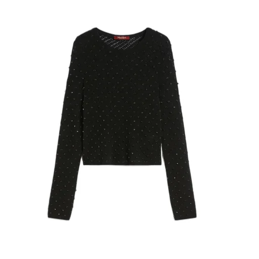 Embroidered Wool And Mohair Yarn Sweater
