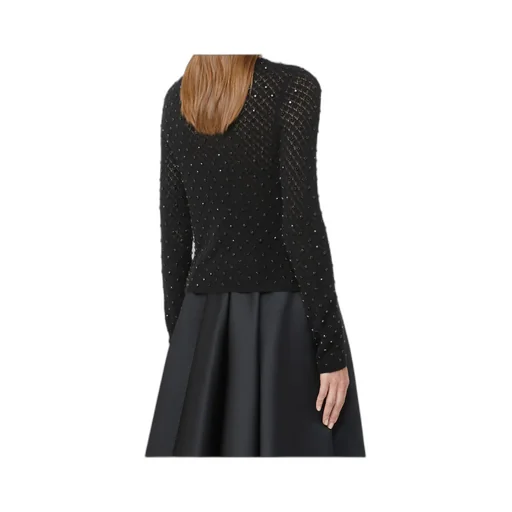 Embroidered Wool And Mohair Yarn Sweater