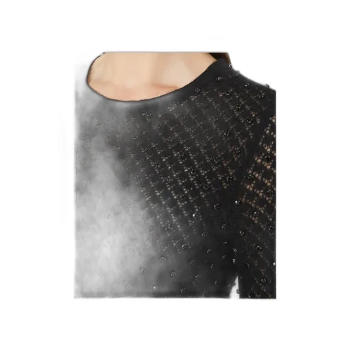 Embroidered Wool And Mohair Yarn Sweater