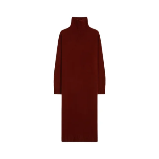 Cashmere Turtleneck Dress