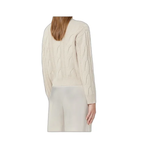 Cropped Wool And Cashmere Blend Cardigan