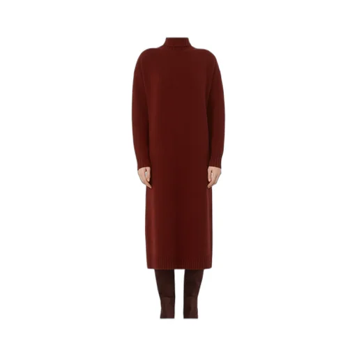 Cashmere Turtleneck Dress
